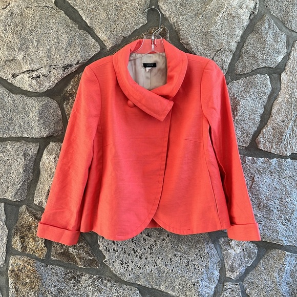 J. Crew Cotton/Linen Aubrey Jacket - Picture 11 of 16